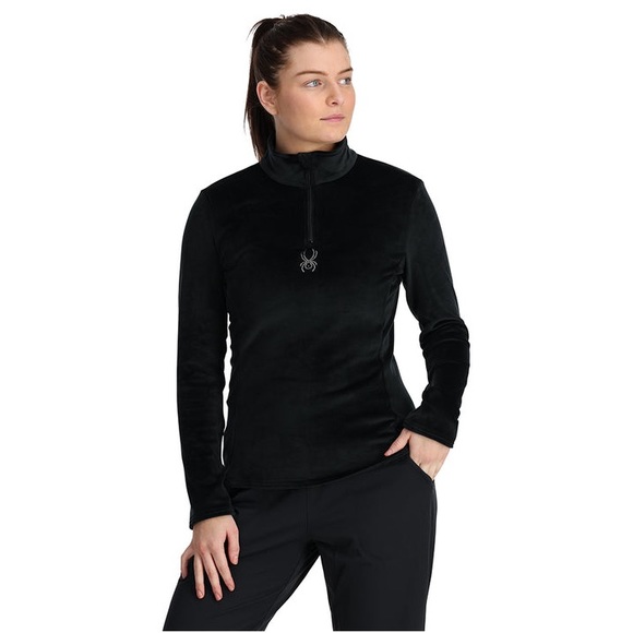 Spyder Tops - SPYDER | SHIMMER BUG HALF ZIP T-NECK